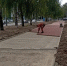 В Брянске на улице Крахмалева строят последний участок тротуара - Газета Заря