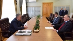 Александр Богомаз обсудил вопросы безопасности с секретарем Совбеза Николаем Патрушевым и полпредом президента по ЦФО Игорем Щёголевым
