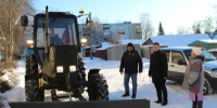 В Карачеве прошел снежный рейд - Газета Заря