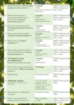 Учреждения культуры Карачевского района подготовили план Новогодних и Рождественских мероприятий