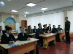 В Карачевской школе им. С.М.Кирова прошли встречи с выпускниками, курсантами военных училищ