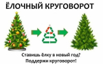 После Новогодних праздников в Карачевском районе пройдет акция «Елочный круговорот»