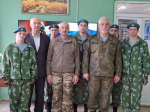 В брянском Стародубе участник СВО встретился со студентами