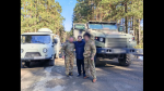 Брянский священник передал сетку-рабицу и аккумуляторы в автобат группировки «Север»