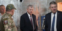 Александр Богомаз проверил условия проживания военнослужащих - Газета Заря
