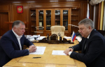 Губернатор Брянской области Александр Богомаз обсудил с вице-премьером Маратом Хуснуллиным восстановление региона