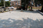 В Брянске полным ходом идут работы по благоустройству площади перед цирком