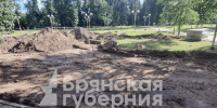 В брянском сквере «Лесные сараи» готовят площадку под памятник - Газета Заря
