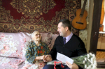 Жительница д. Бабинка Феоктиста Прокопьевна Лазутина встретила 100-летний юбилей.
