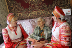 Жительница д. Бабинка Феоктиста Прокопьевна Лазутина встретила 100-летний юбилей.