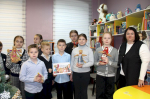 Выставка народной игрушки в Карачевской модельной библиотеке.
