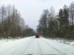 В Карачевском районе продолжаются работы по зимнему содержанию дорог.