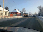 В Карачевском районе продолжаются работы по зимнему содержанию дорог.
