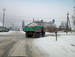В Карачевском районе продолжаются работы по зимнему содержанию дорог.
