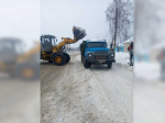  Карачевский район проводит масштабную уборку после снегопада.