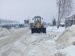  Карачевский район проводит масштабную уборку после снегопада.