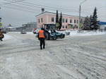  Карачевский район проводит масштабную уборку после снегопада.